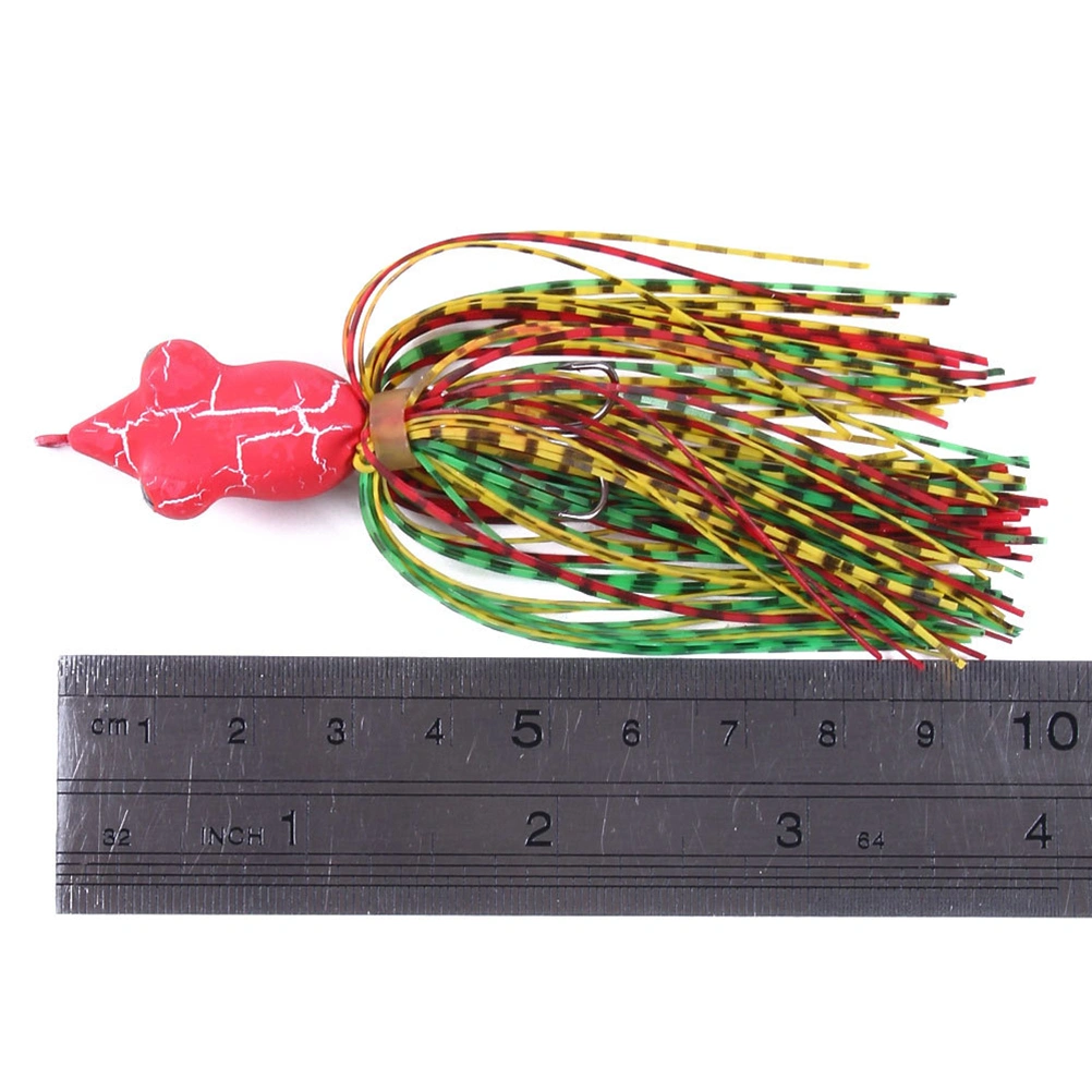 5 Pcs Fishing Lures Artificial Luyare Plastic Baits Outdoor Fake Fishing Lures Deep Sea Baits (5 Colors)