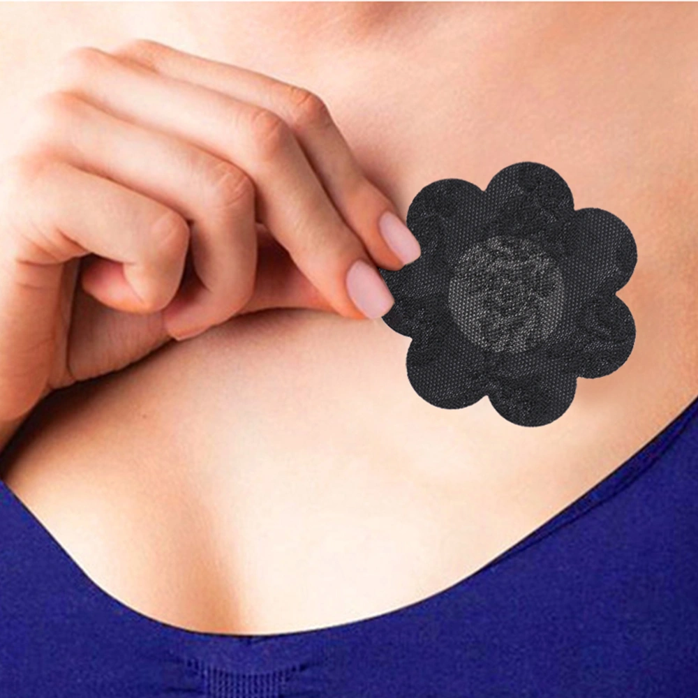 14 Pairs of Disposable Nipples Covers Anti-convex Sticker Silk Cloth Invisible Areola Paste