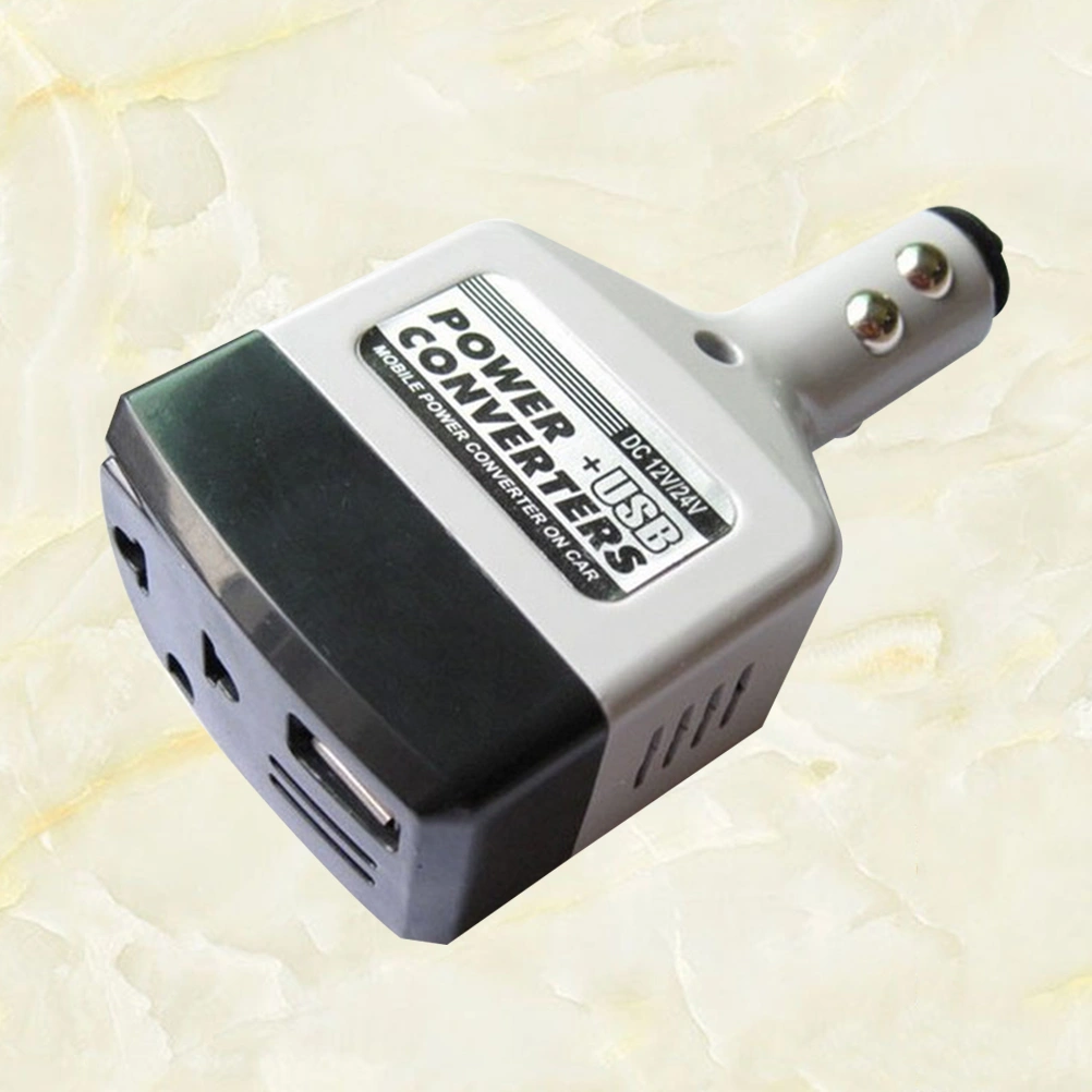 1Pc 12V/24V to 220V Professional Power Adapter Power Driver With EU Plug