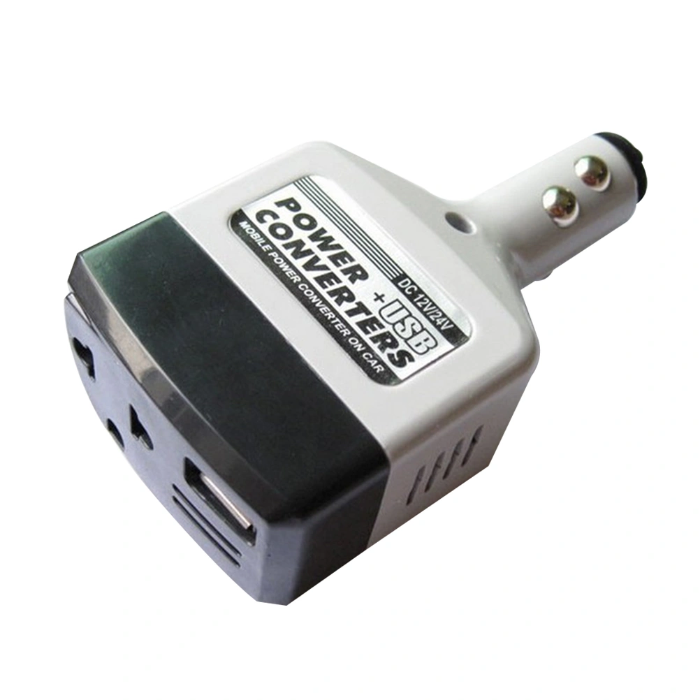 1Pc 12V/24V to 220V Professional Power Adapter Power Driver With EU Plug