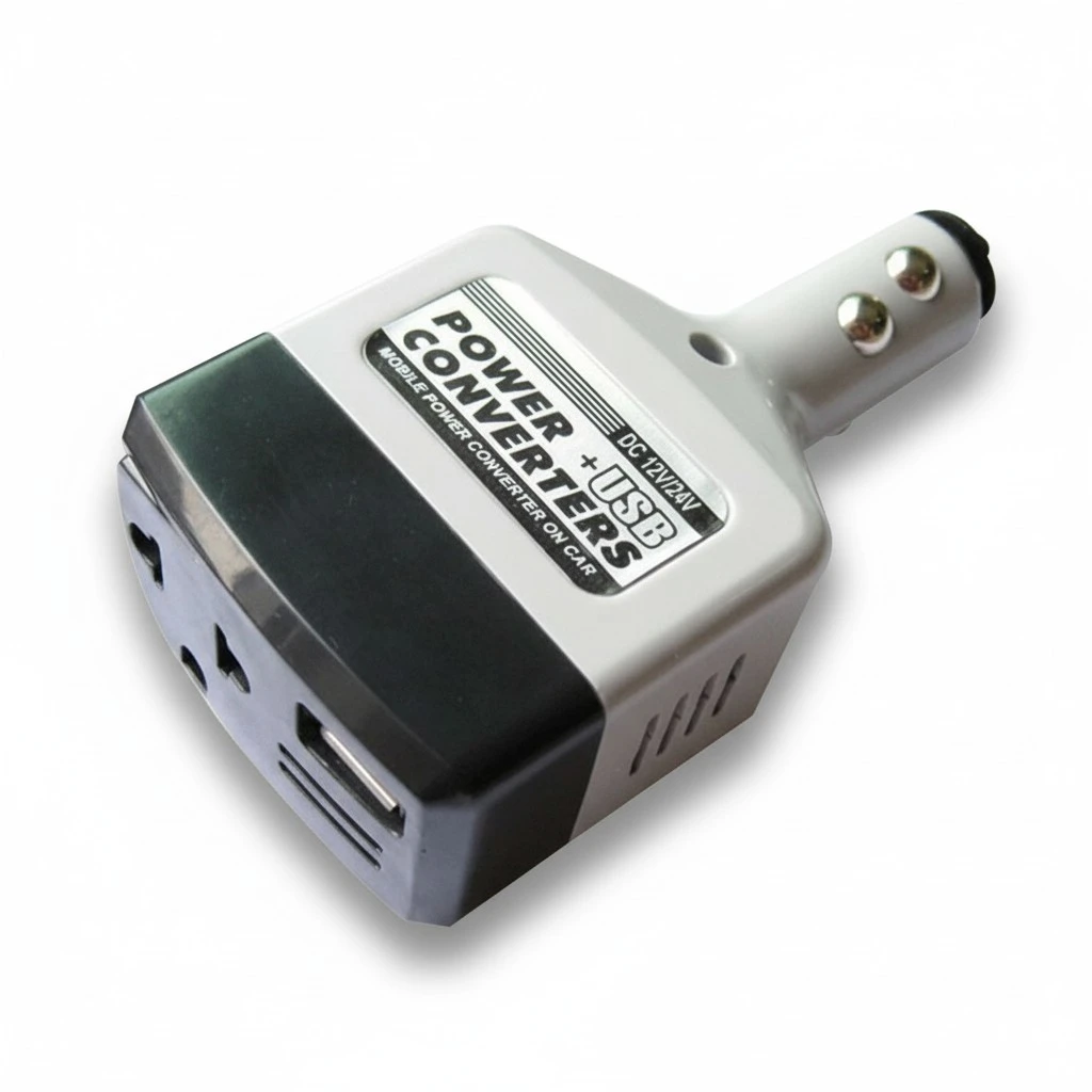 1Pc 12V/24V to 220V Professional Power Adapter Power Driver With EU Plug