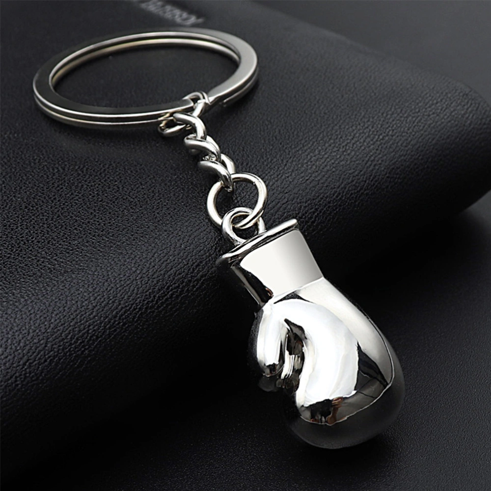 3 Pcs Creative Boxing Glove Shape Key Chain Pendant Key Ring Pendant Bag Hanging Decor