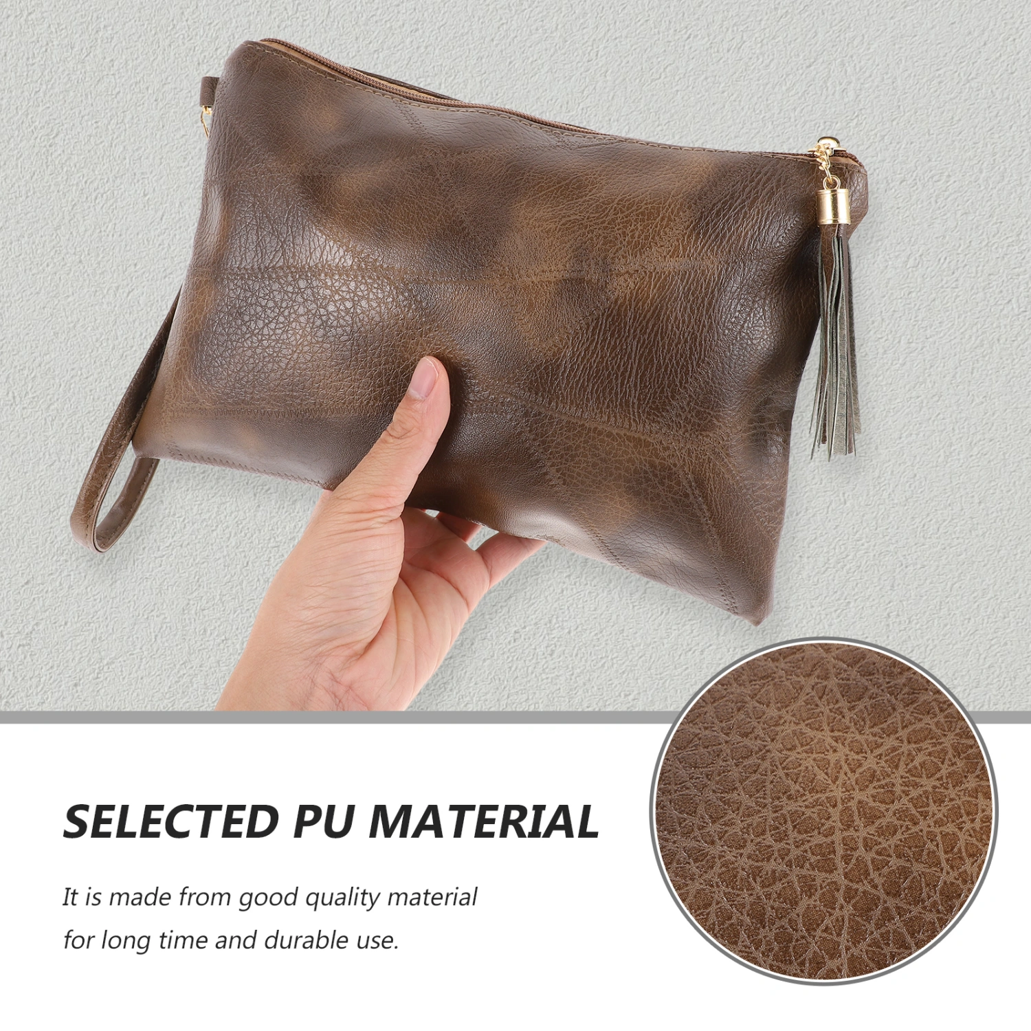 Business Casual Messenger Bag Female Tassel Storage Pouch Women Handheld Bag