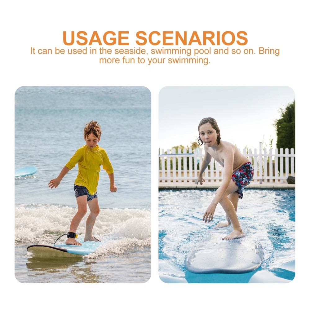 1pc Inflatable Children Surfboard Toy Interesting Floating Swimming Board