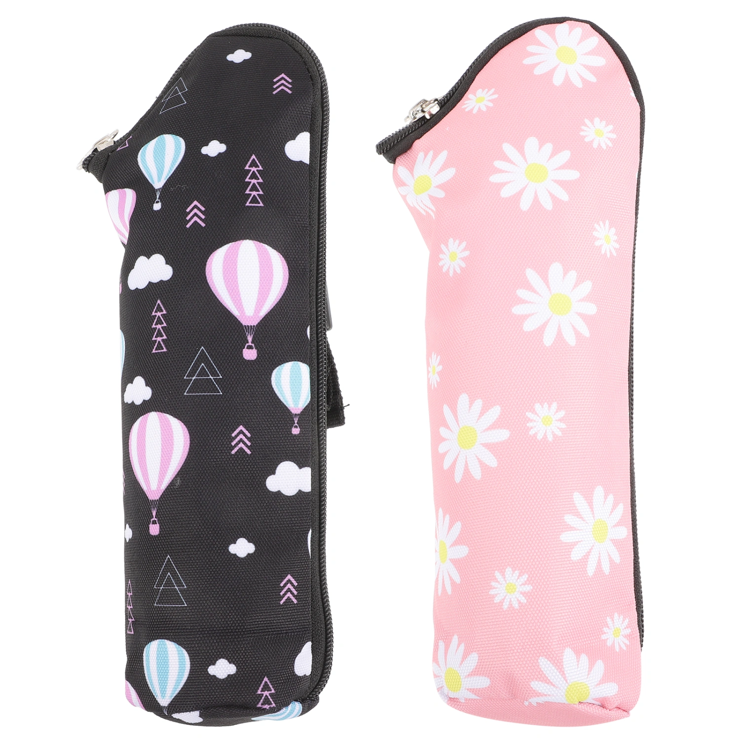 2pcs Baby Bottle Thermal Bags Portable Insulated Milk Bottle Bags Nursing Bottle Pouch
