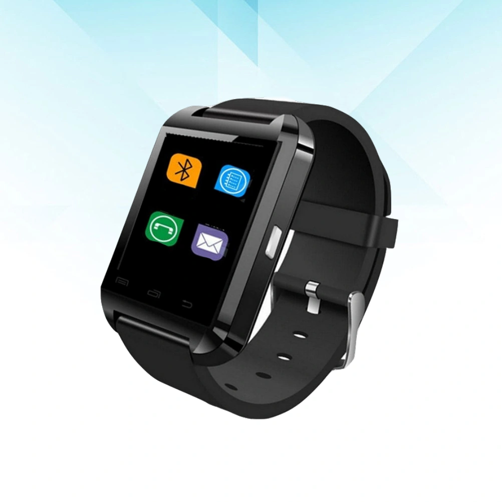 Neutral Wind Sports Watch Sports Step Sleep Monitoring Smart Watch Black Color