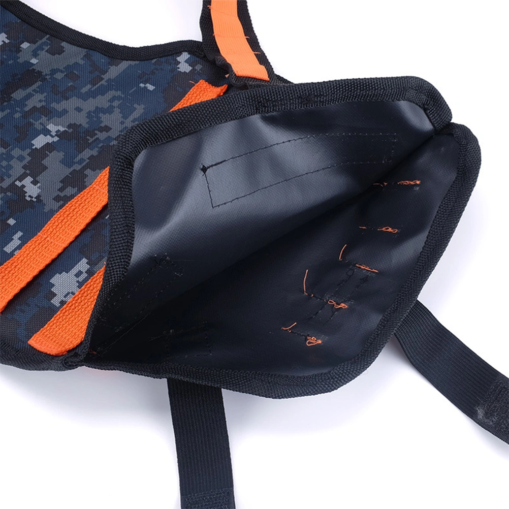 Adjustable Toy Bullet Backpack Storage Bag for War Game