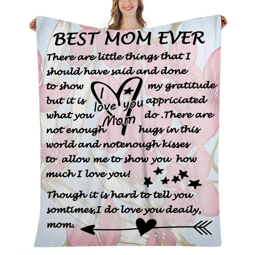 Gifts for Mom Birthday Gifts for Women Unique Mom Gifts from Daughter or Son for Birthday Mothers Day Thanksgiving Christmas Blanket Throw Soft,32x48''(#212,32x48'')A