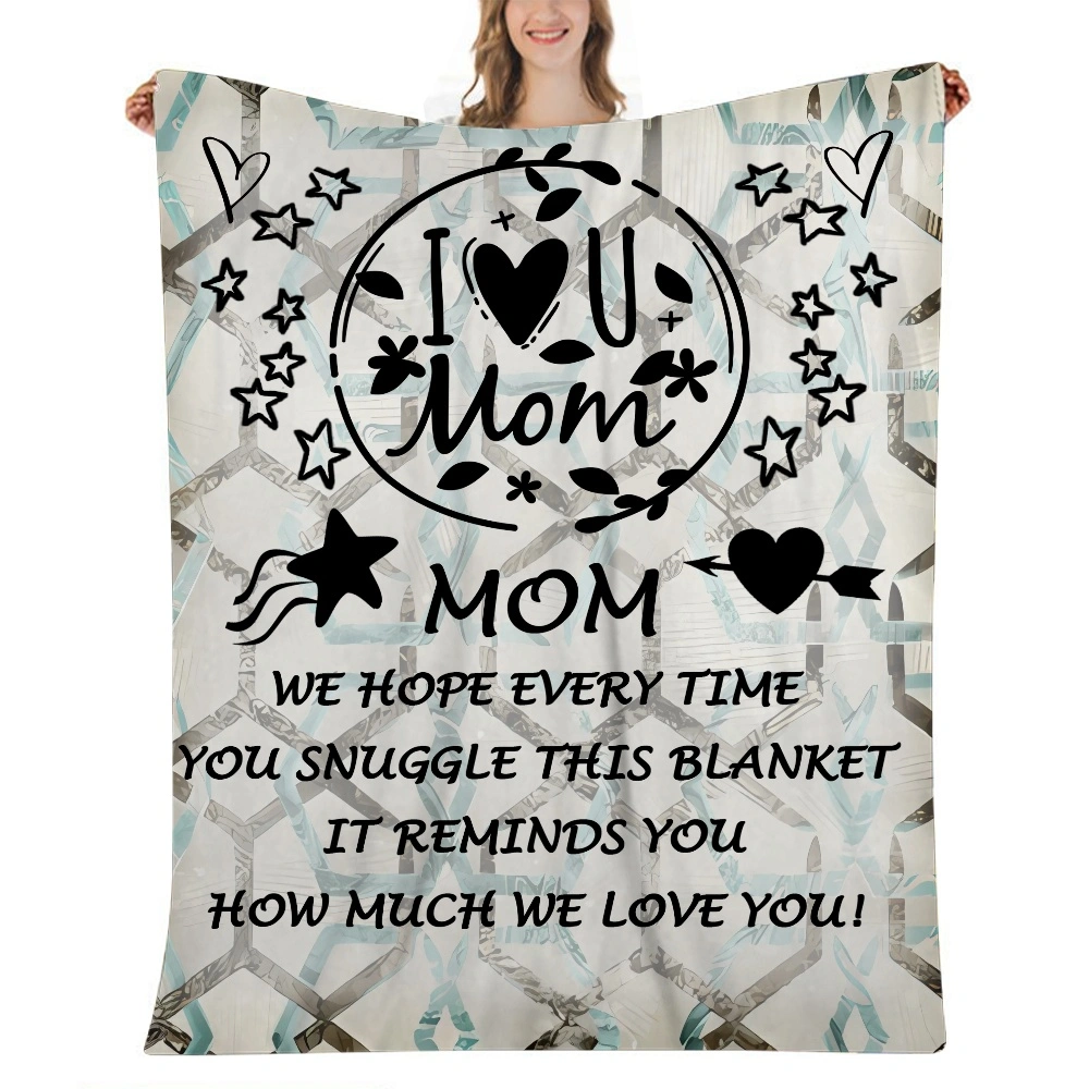 Mom Blanket Gift- Extra Soft Blanket 32x48 inches,Solid Fuzzy Lightweight Long Hair Shaggy Blanket,Fluffy Cozy Plush Fleece Comfy Blanket for Couch Sofa Bed(#509,32x48'')A