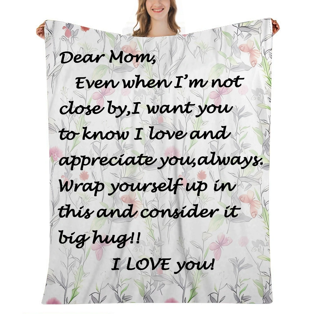 Gifts for Mom Blanket,Birthday Gifts for Mom,Mom Gifts,Gifts for Mom from Daughter,Mom Gifts from Daughter Son,Gifts for Mothers Day,Best Mom Ever Gifts,Throw Blanket,32x48''(#317,32x48'')A