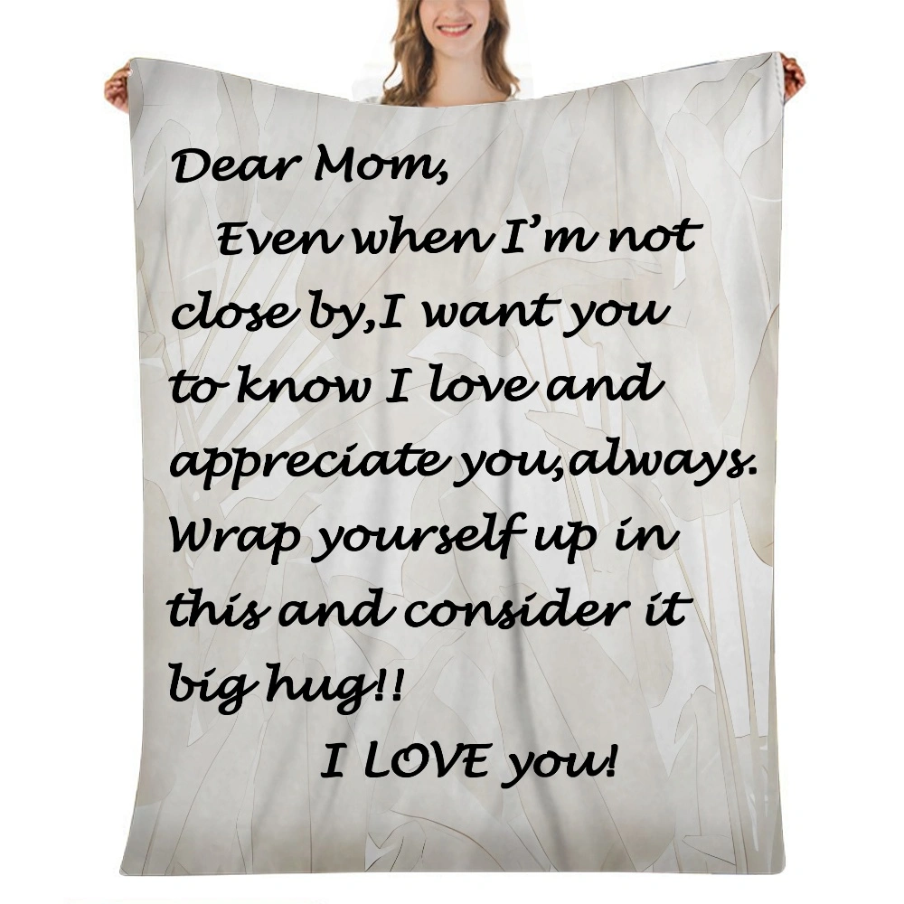 Mom Blanket Gift- Adult Weighted Blankets (32x48 inch) Heavy Blanket,Cotton Blanket for Sofa Home Decoration(#411,32x48'')A