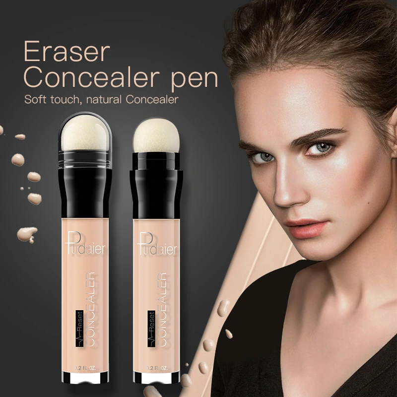 Pudaier Eraser Concealer Foundation 2-in-1 Facial High Definition Liquid Foundation