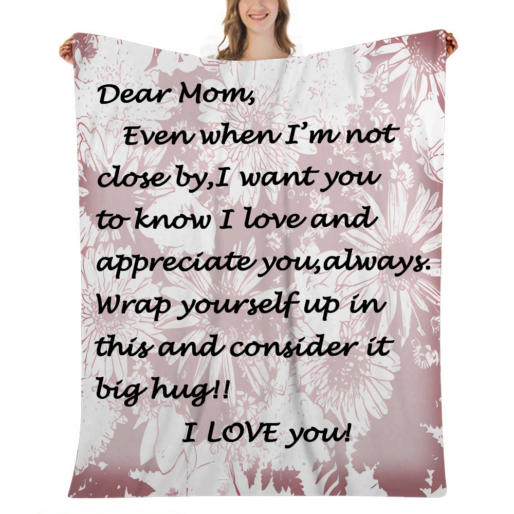 Mom Blanket Gift- Blanket - Fuzzy Fleece Blanket Super Soft Plush Blanket,Thick Winter Blanket,32x48 inches(#413,32x48'')A