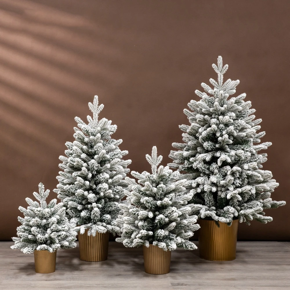 Simulation PE Christmas Tree Desktop Decoration