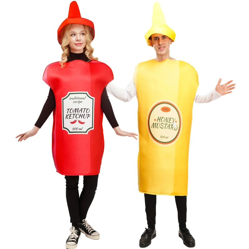 Mustard Tomato Sauce Stage Performance Costume