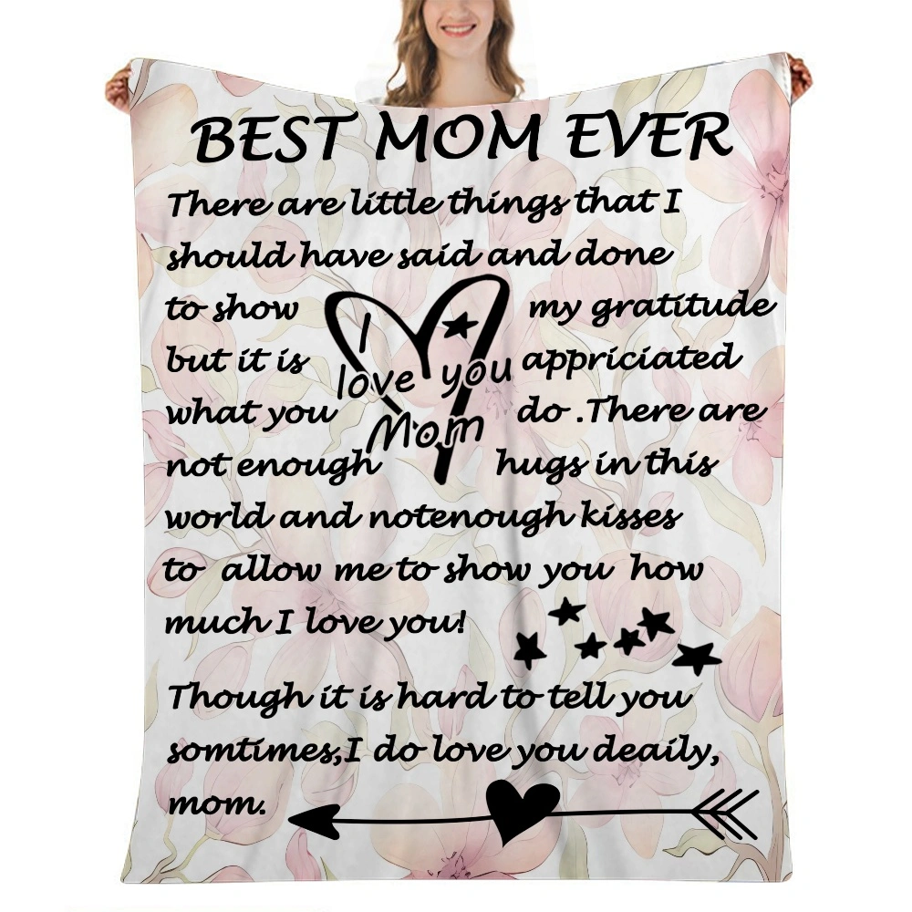 I Love You Gifts Blanket,Blanket Gifts for Mom Women Wife Girlfriend Mothers Day Anniversary Couple Birthday Soft Warm Flannel Hugs Throw Blankets,32x48''(#231,32x48'')A