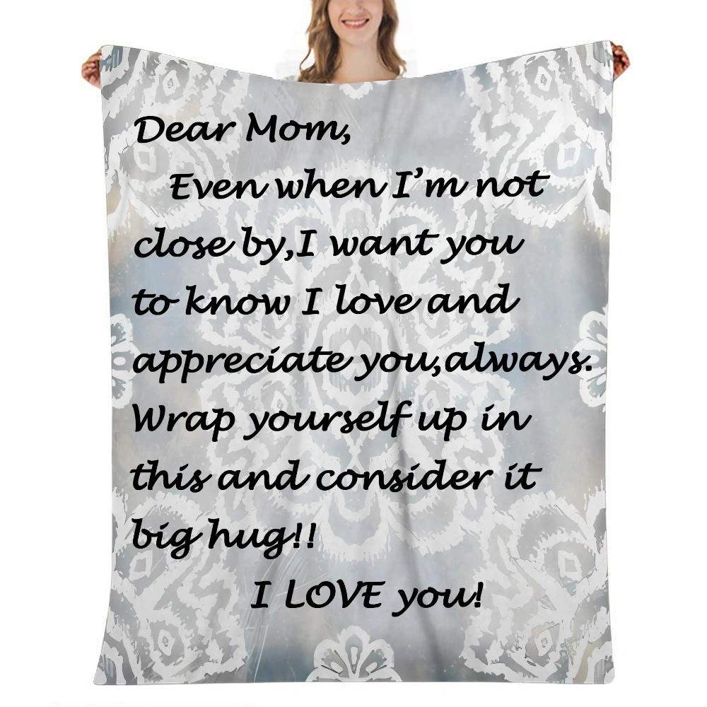 Mom Blanket Gift- Throw Blanket 3d Print Textured Throw Blanket Farmhouse Soft Cozy Warm Couch Blanket,32x48 inches(#431,32x48'')A