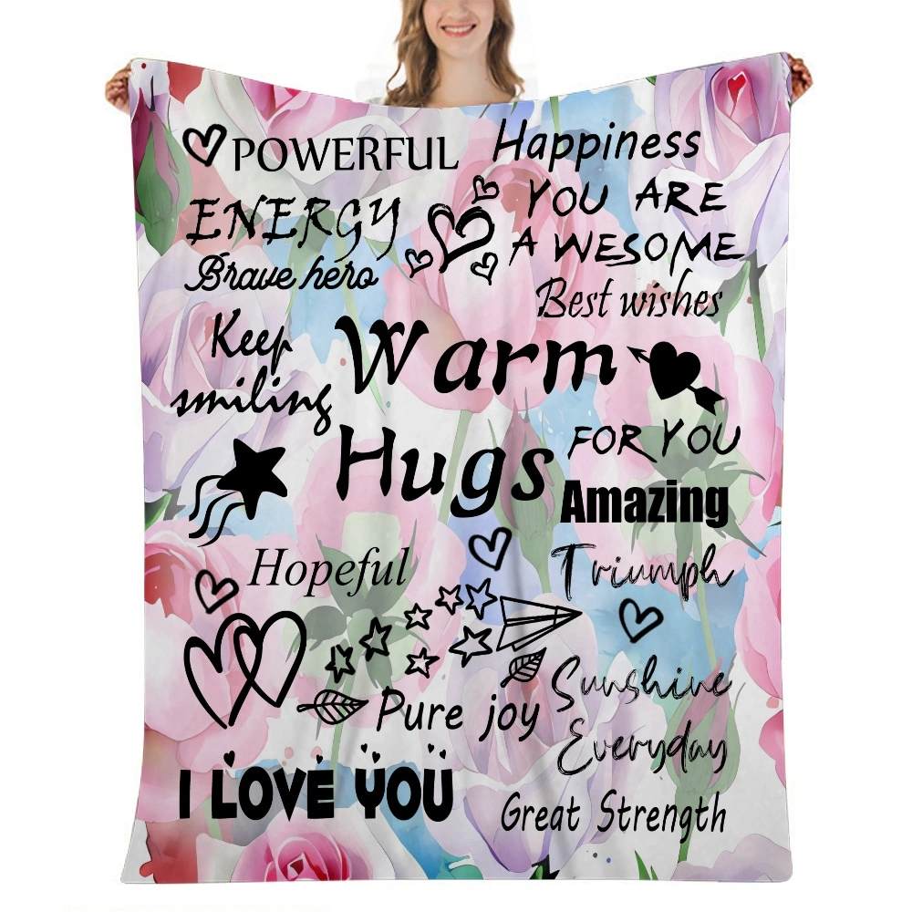 I Love You Mom Gift Blanket,Yellowstone Oversized Silk Touch Throw Blanket,32x48 inches,Wild Horses(#816,32x48'')A