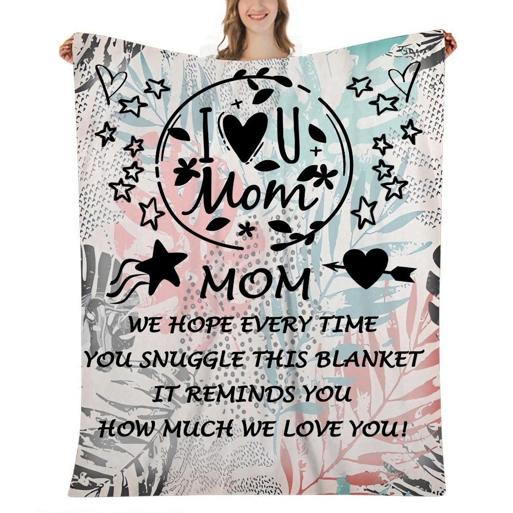 Gifts for Mom,Throw Blanket Flannel Fleece Lightweight Cozy Plush - 3D Print Throw for Sofa Couch Bed,32x48 inches(#720,32x48'')A