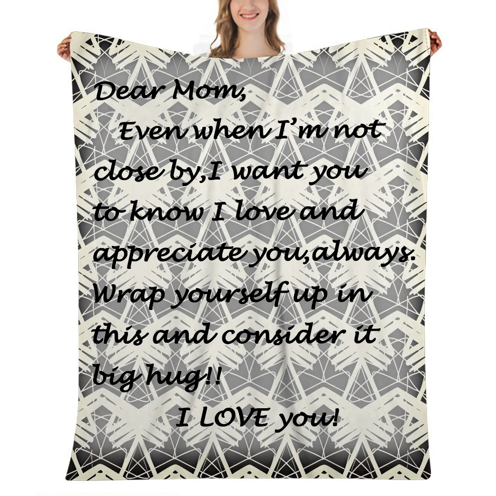 Mom Blanket Gift- Throw Blanket Super Soft Warm Blanket for Couch Lightweight Fluffy Blanket for Bed Sofa 32x48 inches(#434,32x48'')A