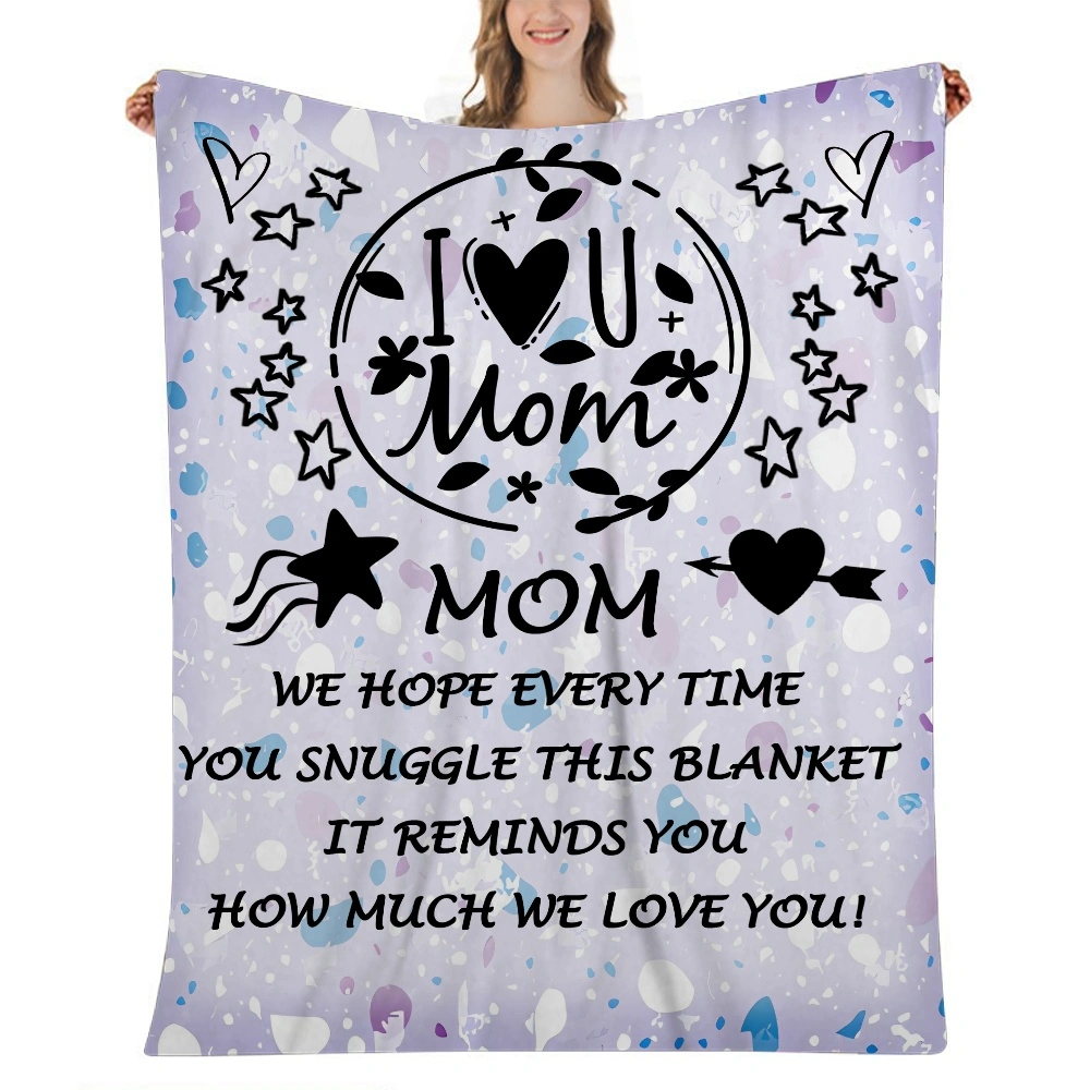 Gifts for Mom,Fleece Bed Blanket Blanket,Lightweight Breathable All Season Blanket for Bed,Couch,Travel,32x48 inches(#725,32x48'')A