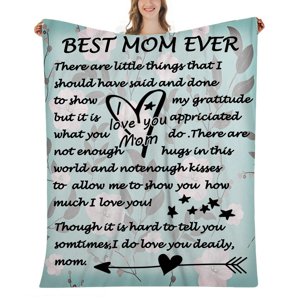 Mom Gifts,Gifts for Mom,Mom Blanket from Daughter Son Thankful Mom Throw Blanket for Mother's Day Birthday Gift,32x48''(#164,32x48'')A