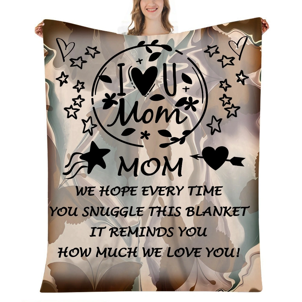 Mom Blanket Gift- Luxury Blankets for Any-Home Decor,Blanket - Gifts for Mom,Soft Throw Blanket,Blanket for Bed,Blanket - 32x48 inches(#470,32x48'')A