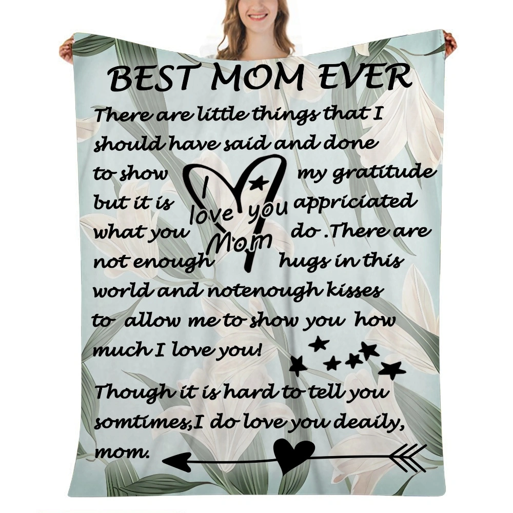 Mom Blanket,Mom Birthday Gifts from Daughter,Mothers Birthday Gifts for Mom from Daughter,Happy Moms Birthday Gift Ideas Unique,Mom Gifts from Daughters,for Mom,32x48''(#274,32x48'')A