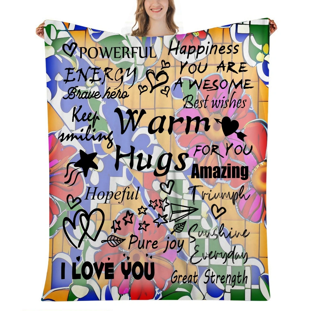 I Love You Mom Gift Blanket,Blanket Bedding Fleece Plush Blanket for Bed and Couch,Super Soft Comfy Warm Fuzzy ( 32x48 inches)(#856,32x48'')A