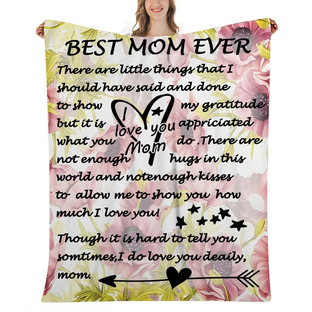 Gifts for Mom from Daughter-to My Mom Ultra-Soft Throw Blanket -Mom Blanket from Daughter-Mother‘s Day Birthday Gifts for Mom,32x48''(#180,32x48'')A