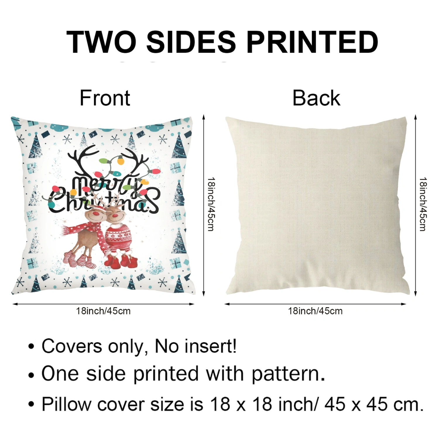 Christmas Vintage Plaid Throw Blanket Lightweight Cotton Blanket for Sofa Couch Bed Baby Nursery, 32x48 inch