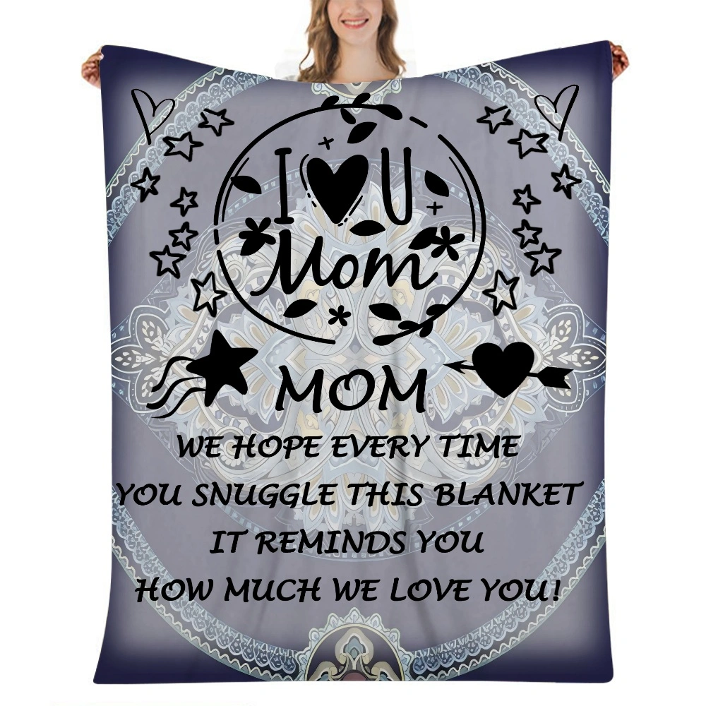 Gifts for Mom,Fleece Blanket,-Ply Silky Soft Plush Warm Blanket for Autumn Winter ( 32x48 inches)(#684,32x48'')A