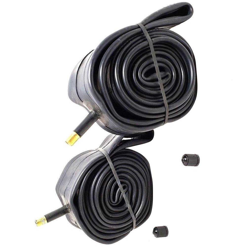 2Pcs 26x1.9-2.125 Rubber MTB Road Bike Bicycle 32mm Schrader Valve Inner Tubes