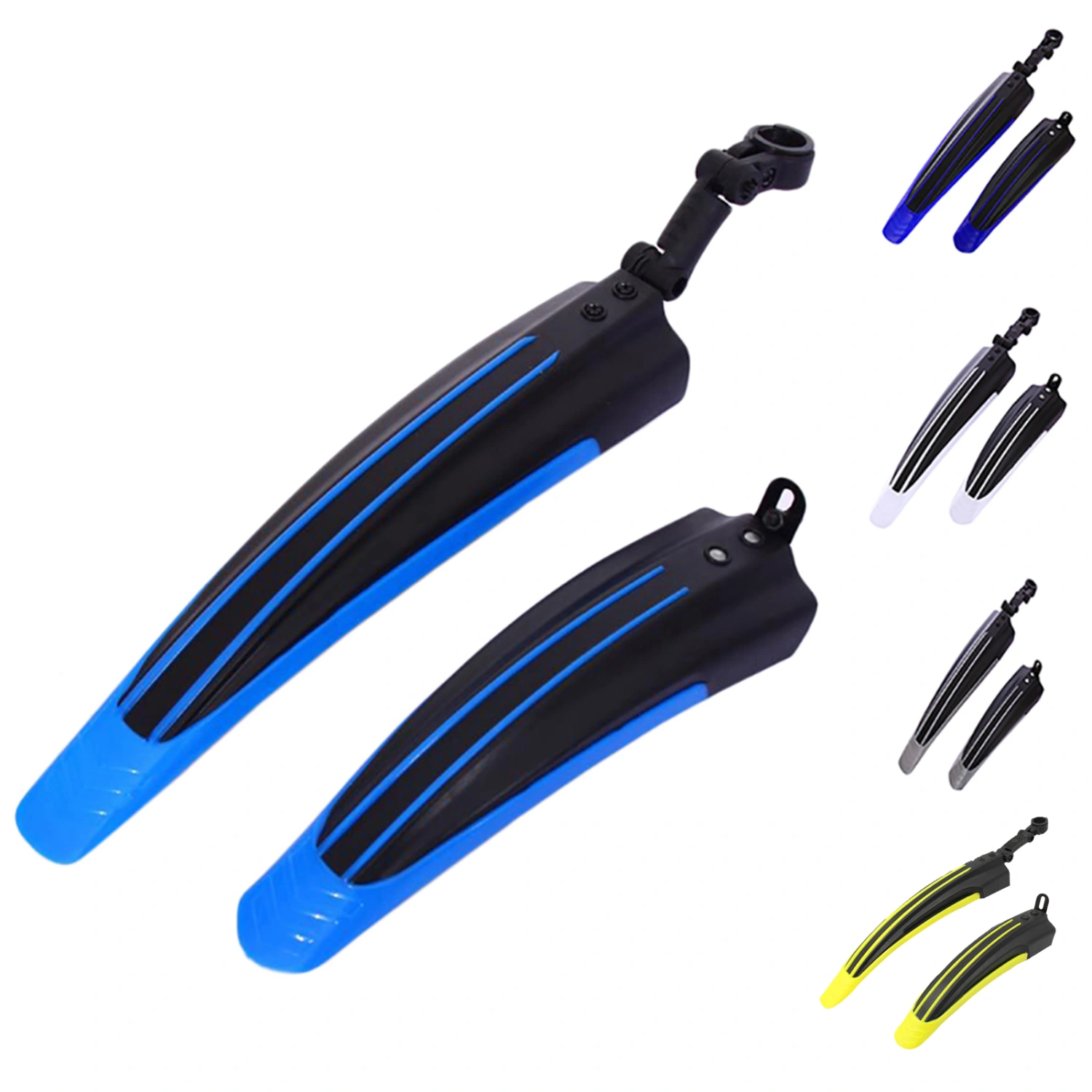 2Pcs Bicycle Cycling Front Rear Mudguard Set Mountain Road Bike Tire Fender