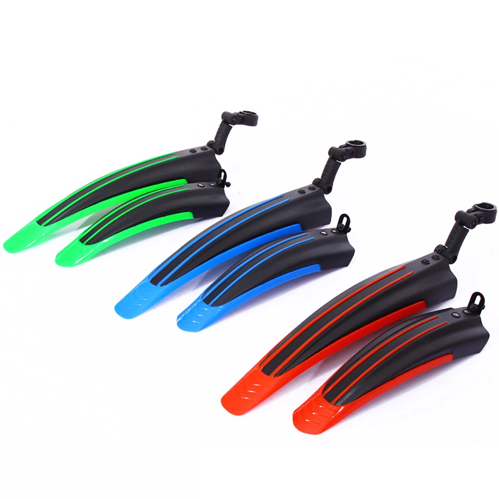2Pcs Bicycle Cycling Front Rear Mudguard Set Mountain Road Bike Tire Fender