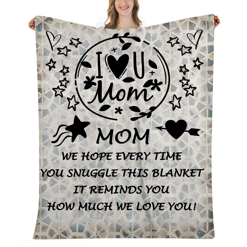 Mom Blanket Gift- Cotton Thermal Blanket,Breathable Bed Blanket,Soft Blanket,Blanket,All Season Blanket,Cozy Blanket for Bed Sofa Couch- 32x48 inches(#507,32x48'')A