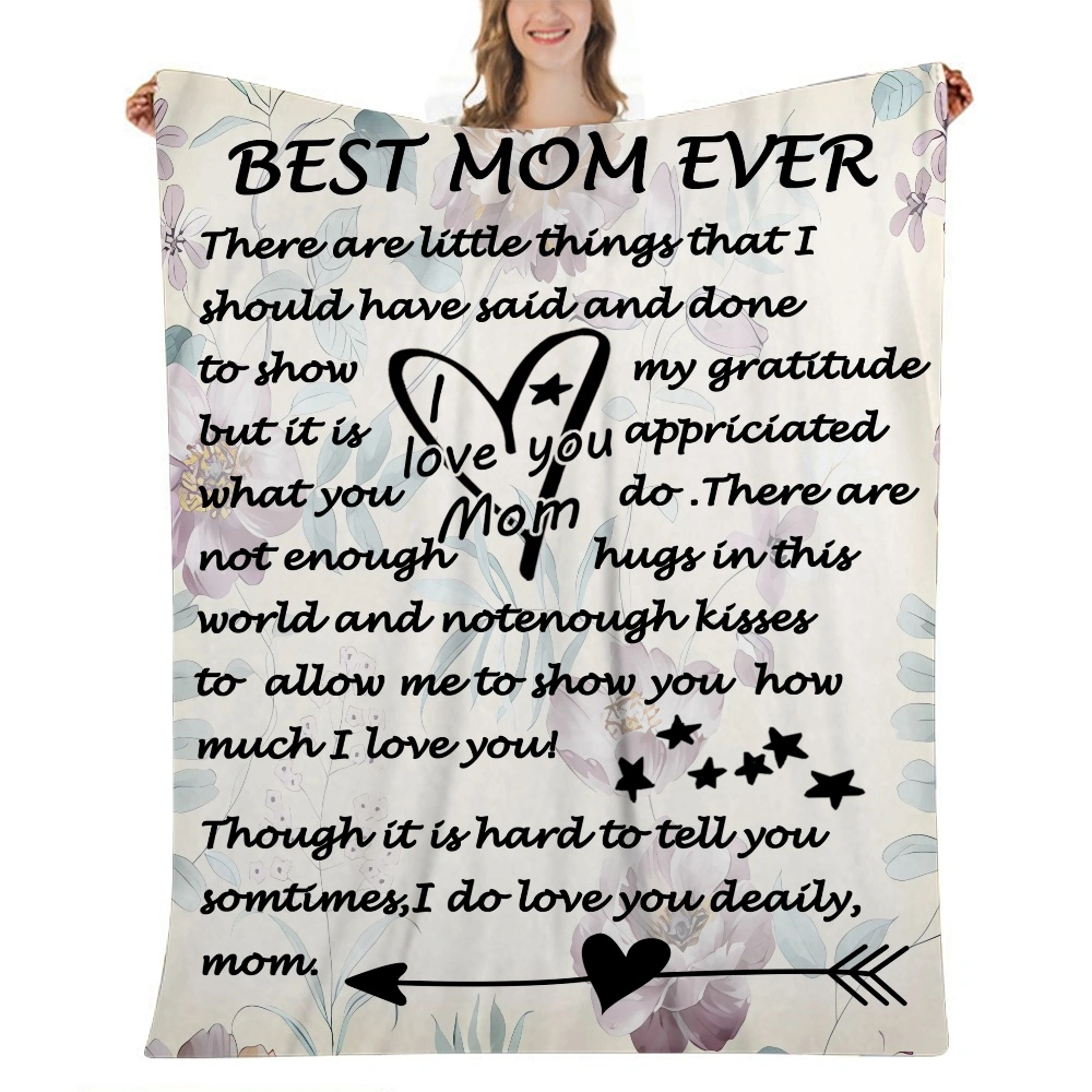 Mothers Day Blankets 32x48 inches,Super Soft Fuzzy Fluffy Blanket,Warm Thick Long Hair Shag Lightweight Cozy Throw for Bedroom Sofa Couch(#108,32x48'')A