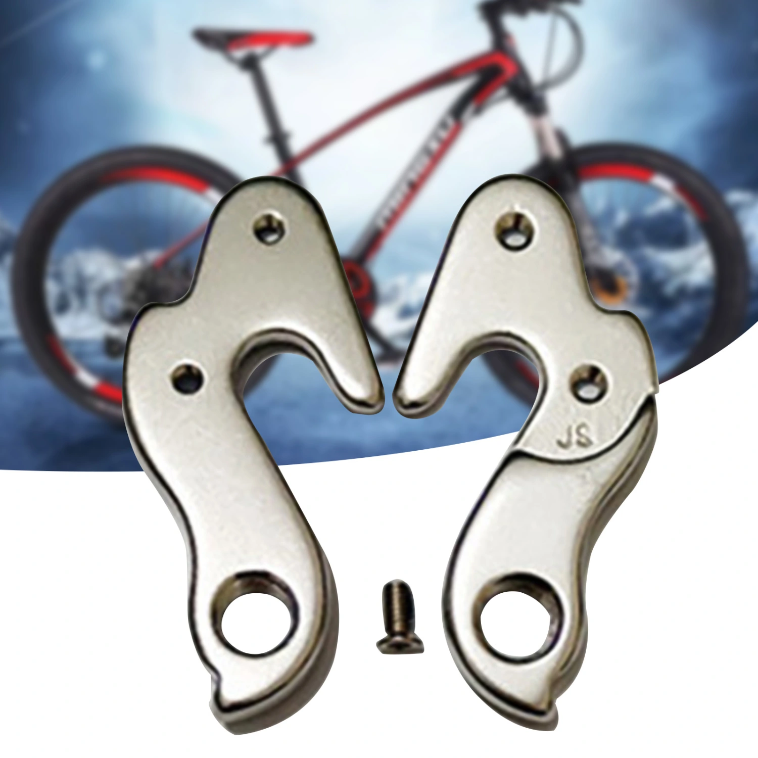 Derailleur Hanger Rust-proof Aluminum  Alloy Rear Derailleur Hanger for Bicycle