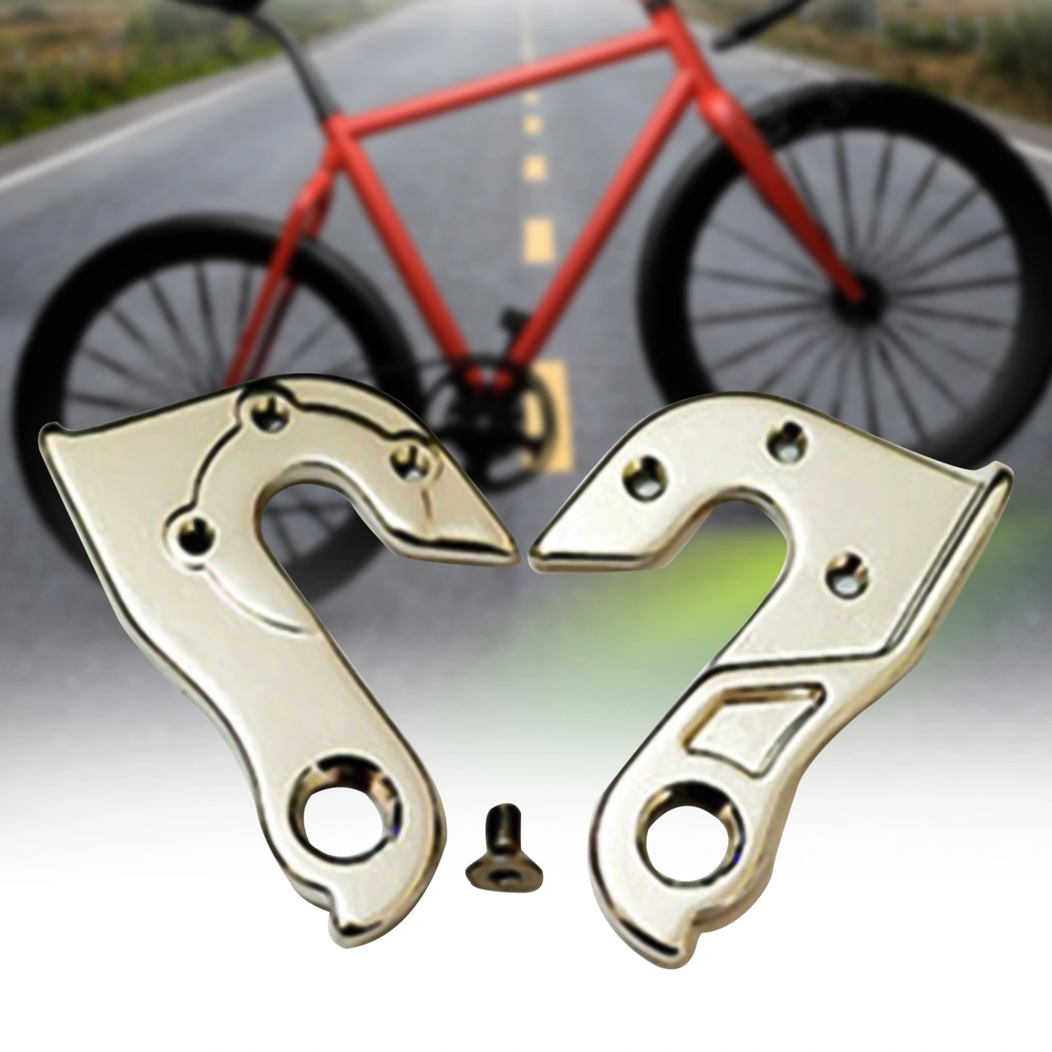Derailleur Hanger Rust-proof Aluminum  Alloy Rear Derailleur Hanger for Bicycle