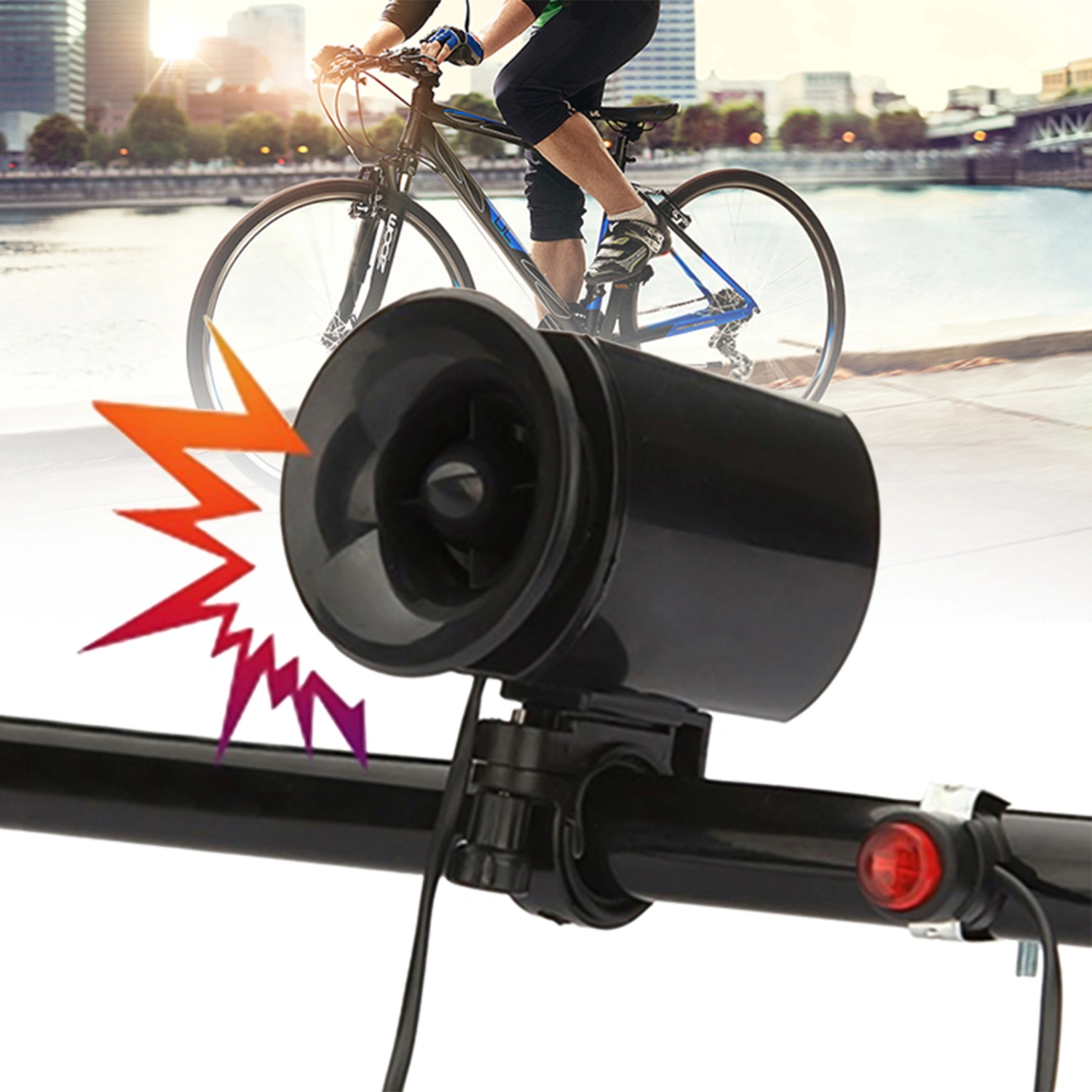 Bicycle Alarm Ring Electric Stainless Plastic Bicycle Bell for Bike