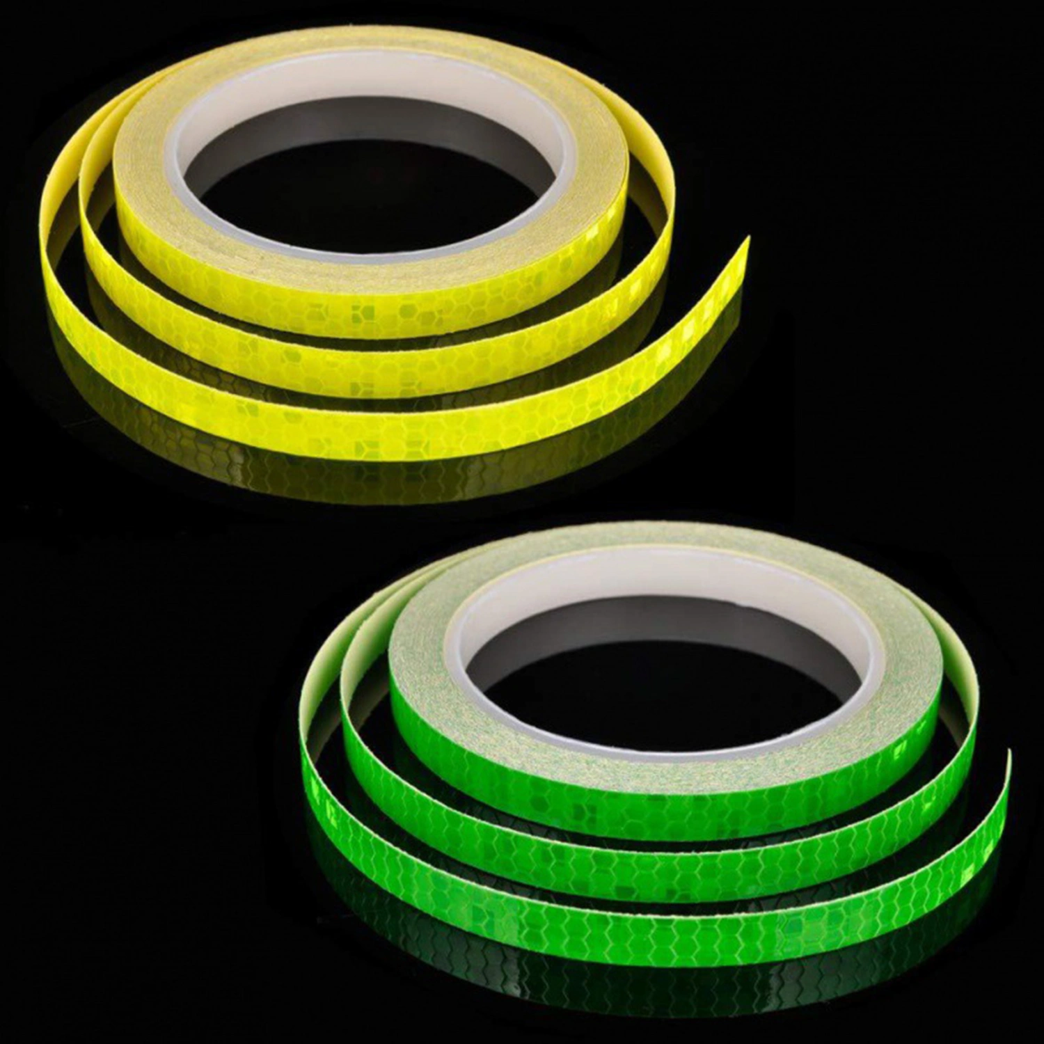 1 Roll Reflective Sticker Self Adhesive Wear Resistant PET Bike Decorative Reflective Sticker for Car