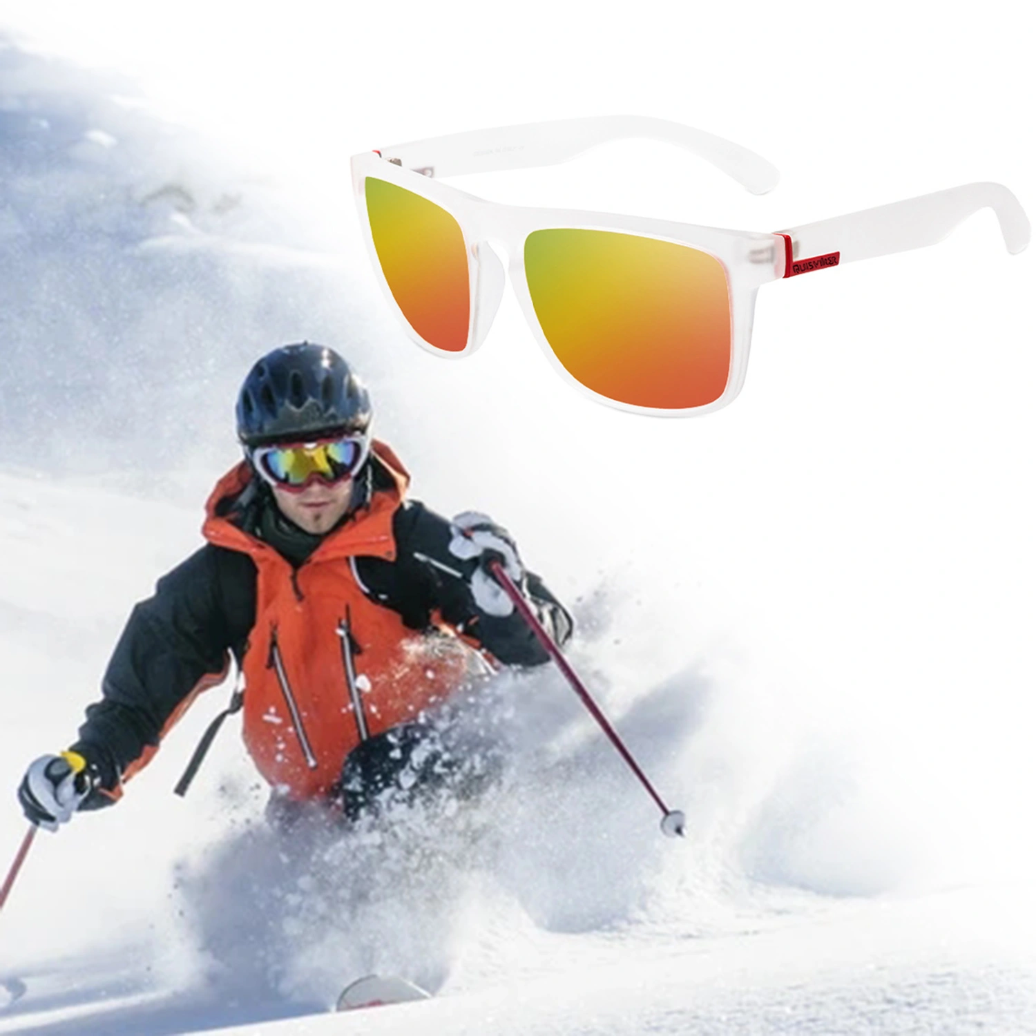 Polarized Glasses Anti-fog Eye Protective Comfortable to Wear Fishing Sports Polarized Sunglasses for Outdoor
