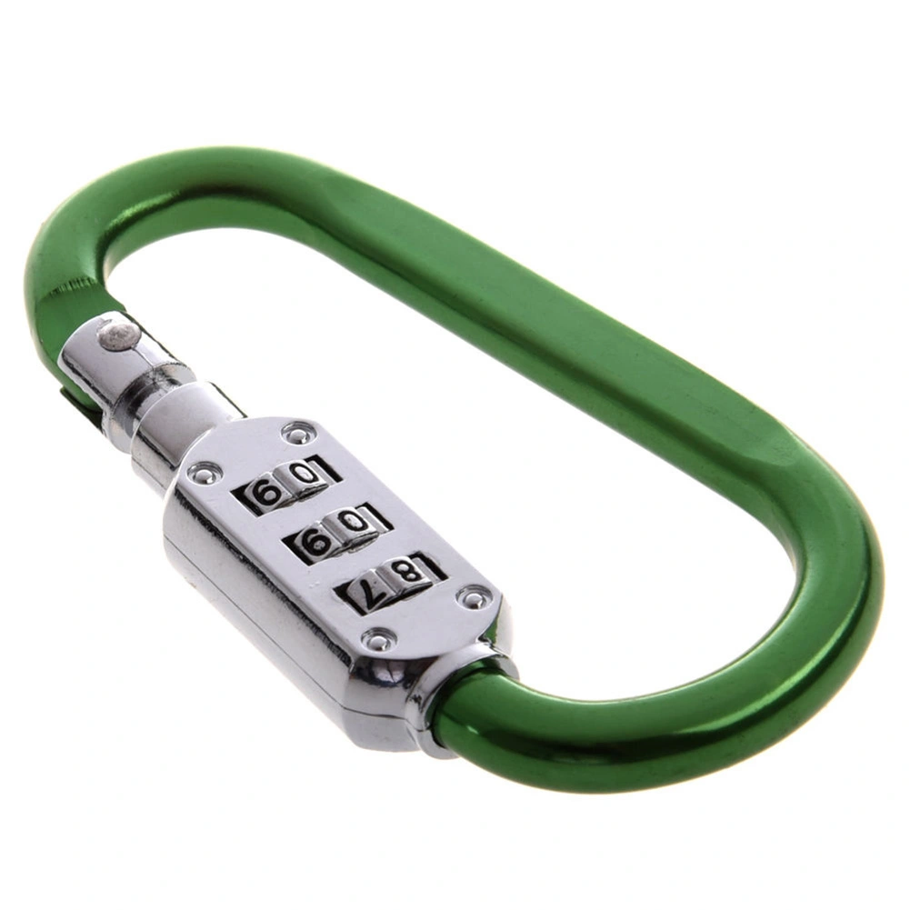 1 Pc 3Digit Climbing Travel Padlock Suitcase Bag Code Combination Security Lock