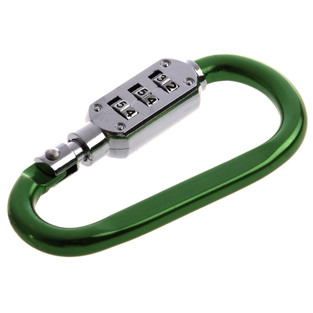 1 Pc 3Digit Climbing Travel Padlock Suitcase Bag Code Combination Security Lock