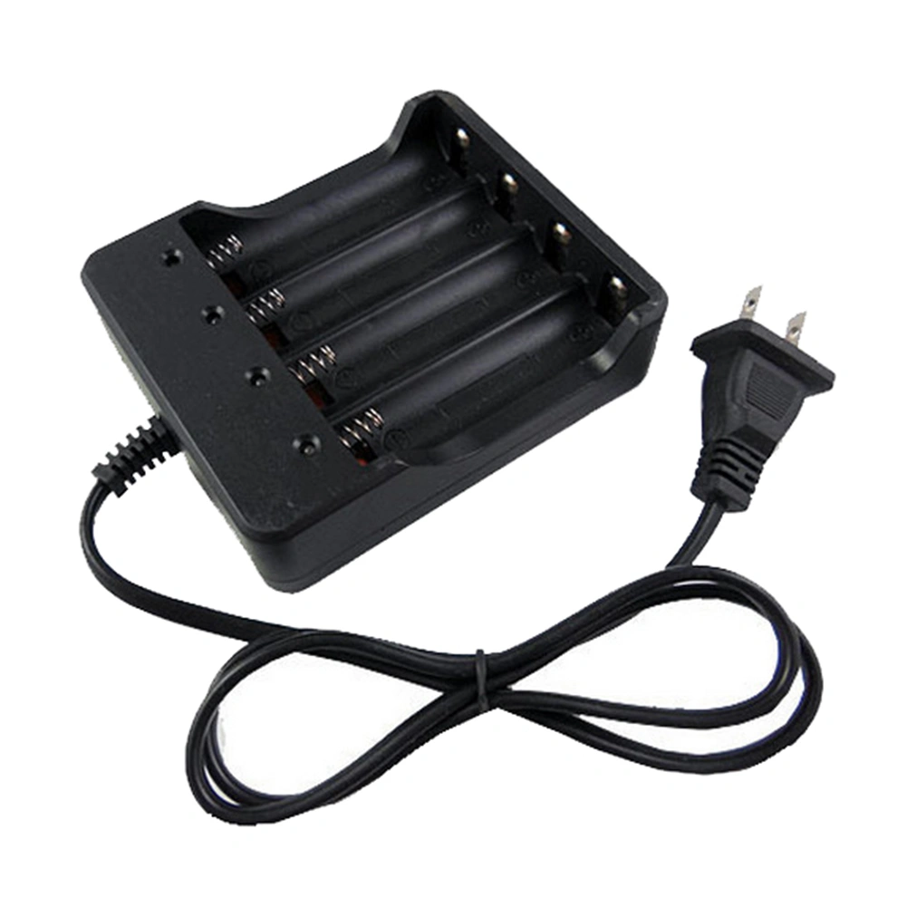 4.2V Universal 4 Slot EU/US Plug 18650 Lithium Rechargeable Battery Fast Charger