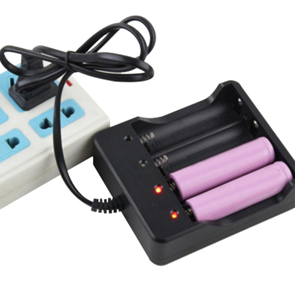 4.2V Universal 4 Slot EU/US Plug 18650 Lithium Rechargeable Battery Fast Charger