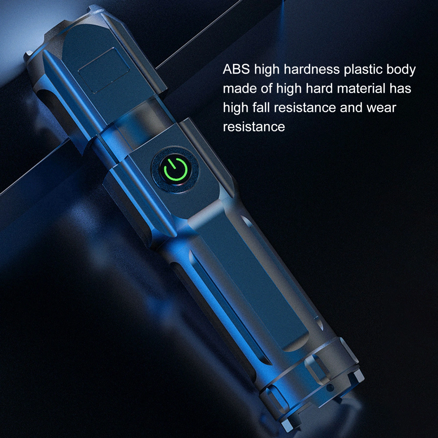 Rechargeable Spotlight Excellent Heat Dissipation Variable Aperture IPX4 Water-proof 350 Lumen Outdoor LED Hand Held Spotlight for Outdoor