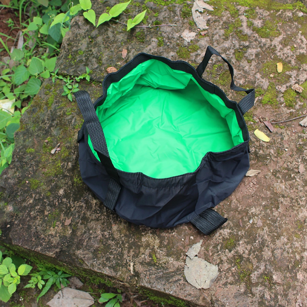 8.5L Portable Outdoor Camping Hiking Folding Water Container Bucket Wash Basin