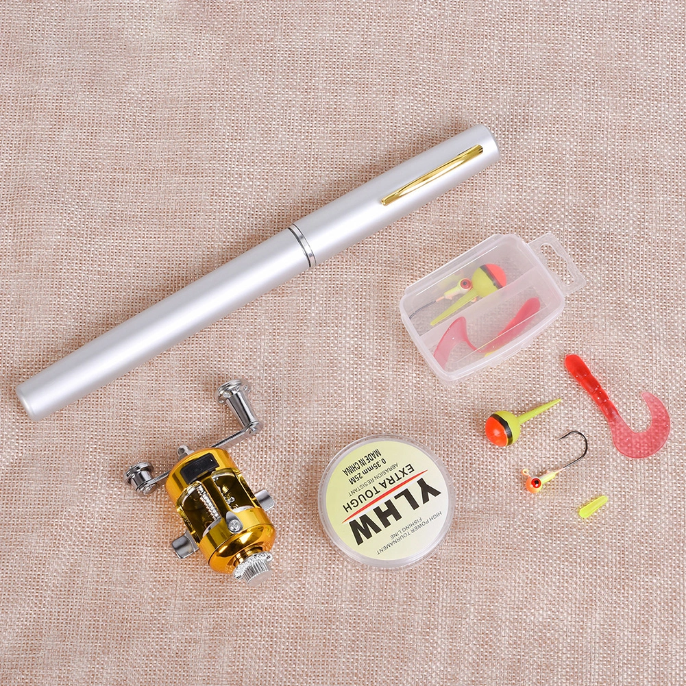 Outdoor Portable Pocket Telescopic Light Weight Sea Fishing Rod Pole Fish Tackle