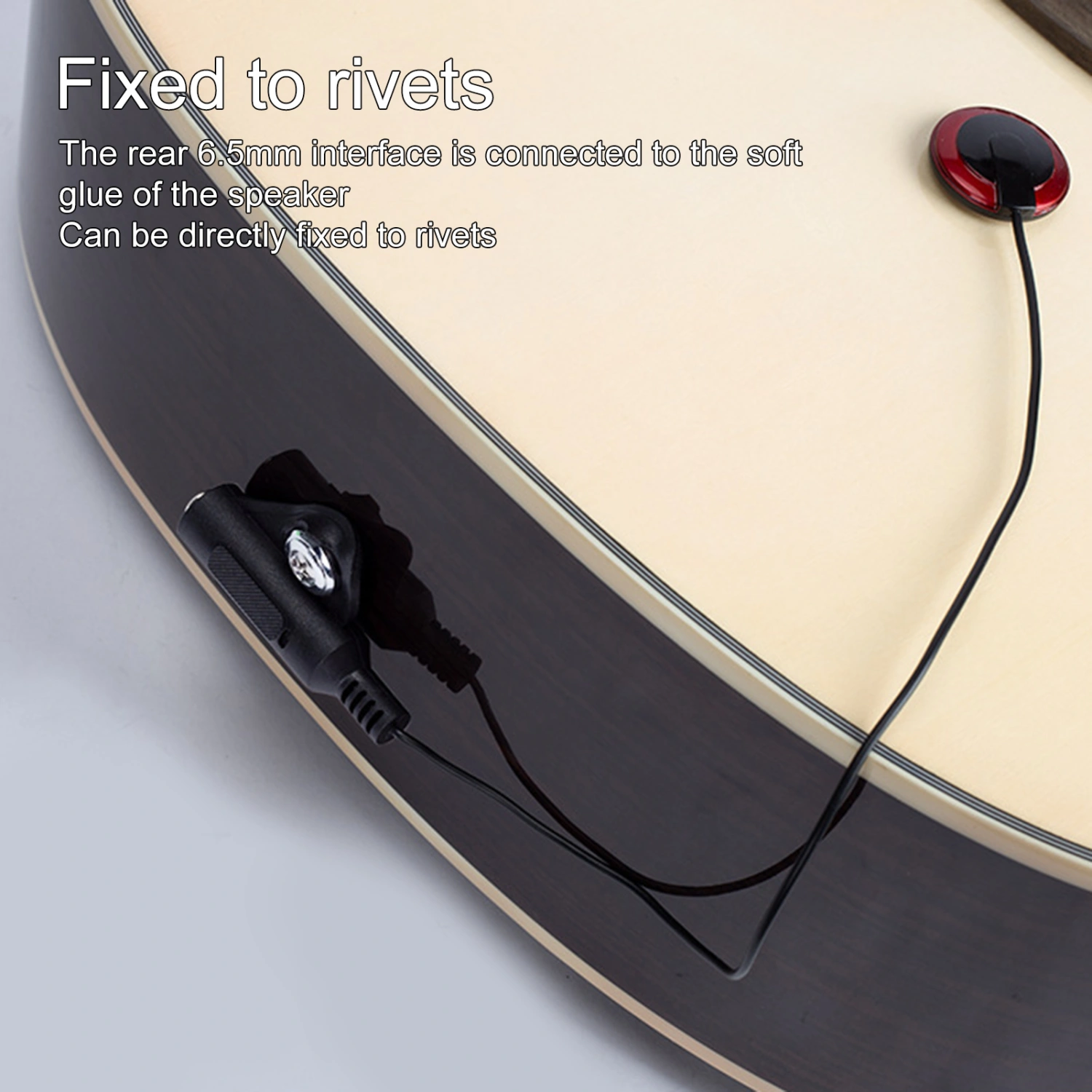 Acoustic Guitar Pickup No Battery Required High Sensibility Accessory Super String Balance Acoustic Guitar Pickup for Musical